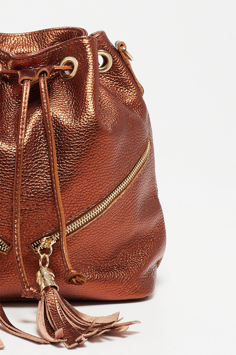 Sac Seau Beth - Bronze Metallique