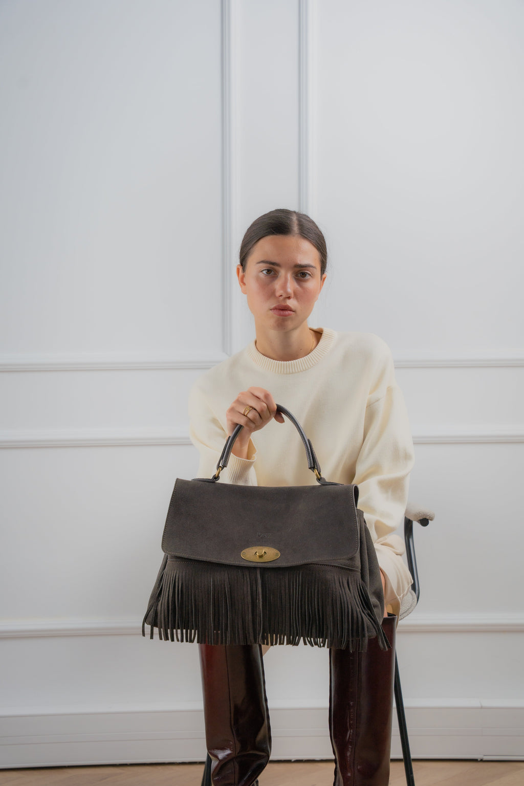 Sac À Main Mick Frange - Moka