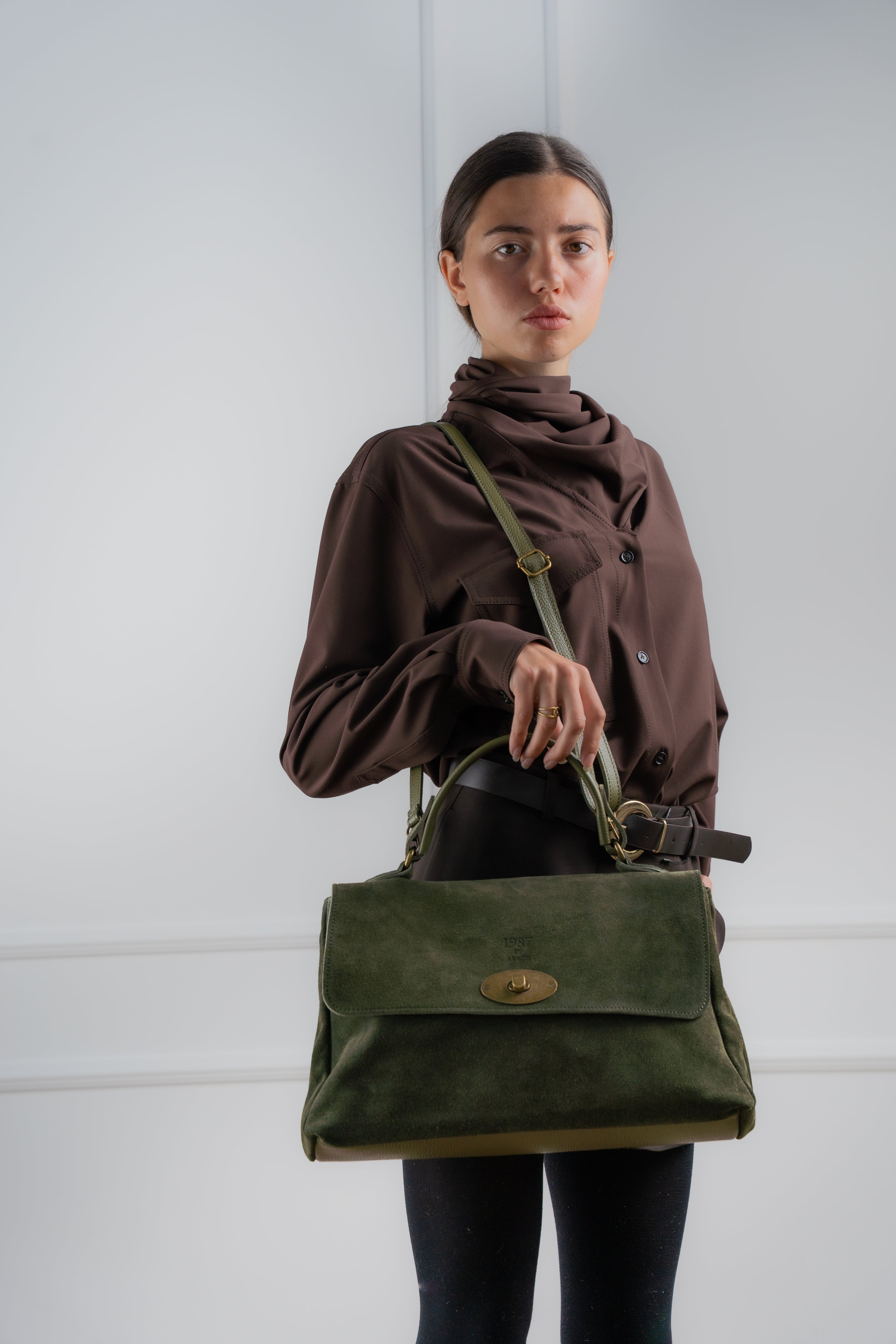 Sac À Main Mick - Vert Bouteille