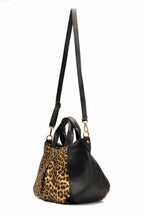 Sac A Bandouliere Rogue - Motif Leopard Noir