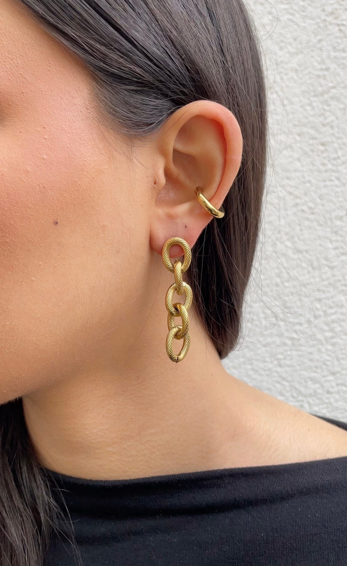 Boucles D'Oreilles Long Chain