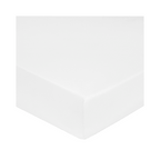 Drap Housse "Prestige" - Satin De Coton - Blanc