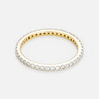 Bague "Tour Complet Lumineux" Diamants: 0,4/39