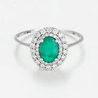 Bague "Andaman" D0,27/36 E1,06/1 - Or Blanc