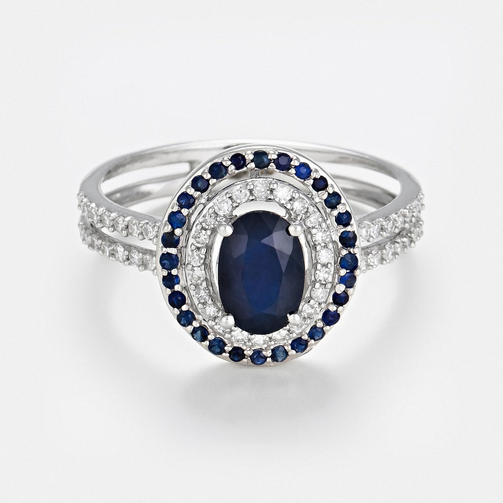Bague "Firenze Nouvelle" D0,25/50; S0,17/28; S1,08/1 - Or Blanc