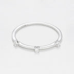 Set De 4 Bagues "Harmonie" Diamants 0,16Ct/27 - Or Tricolore