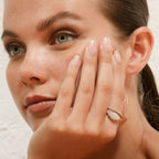 Bague "Malika" - Or Blanc