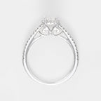 Bague "Brillant Duo" Diamants 0,52/73