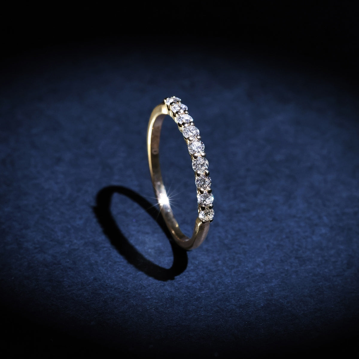 Bague "Only You 0,33Ct" Diamants 0,33Ct/9 - Or Jaune 375/1000