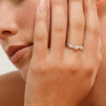 Bague "Eclat Joli" Diamant 0,12/18 - Or Blanc