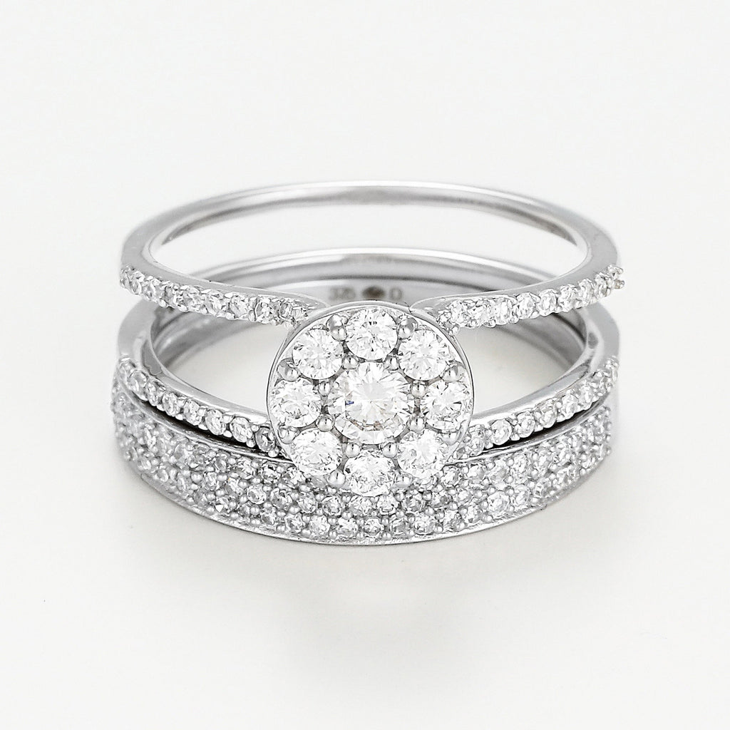 Bague Duo Emboité "Duo Magique" D0,64Ct/108