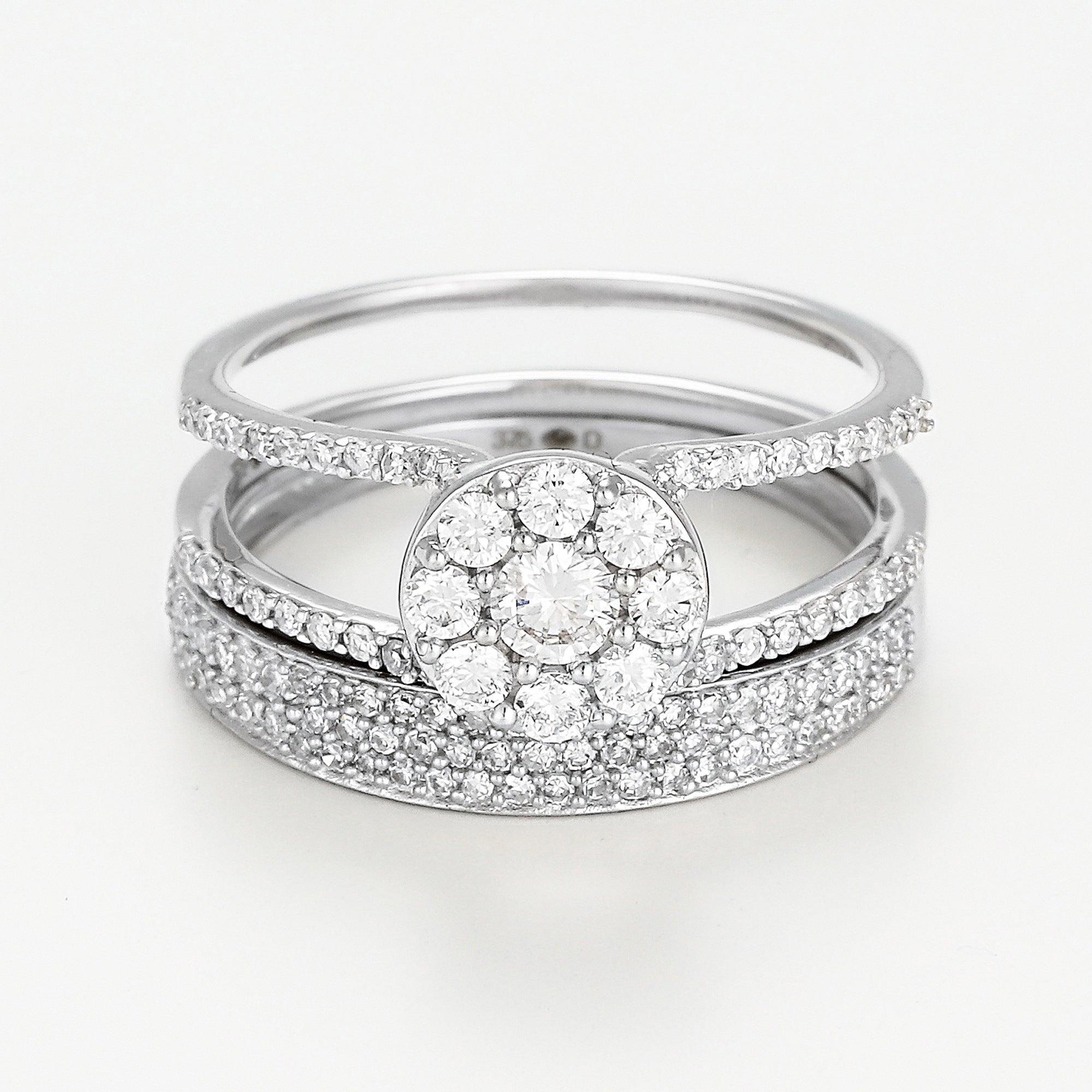Bague Duo Emboité "Duo Magique" D0,64Ct/108