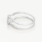 Bague Duo Emboité "Duo Magique" D0,64Ct/108