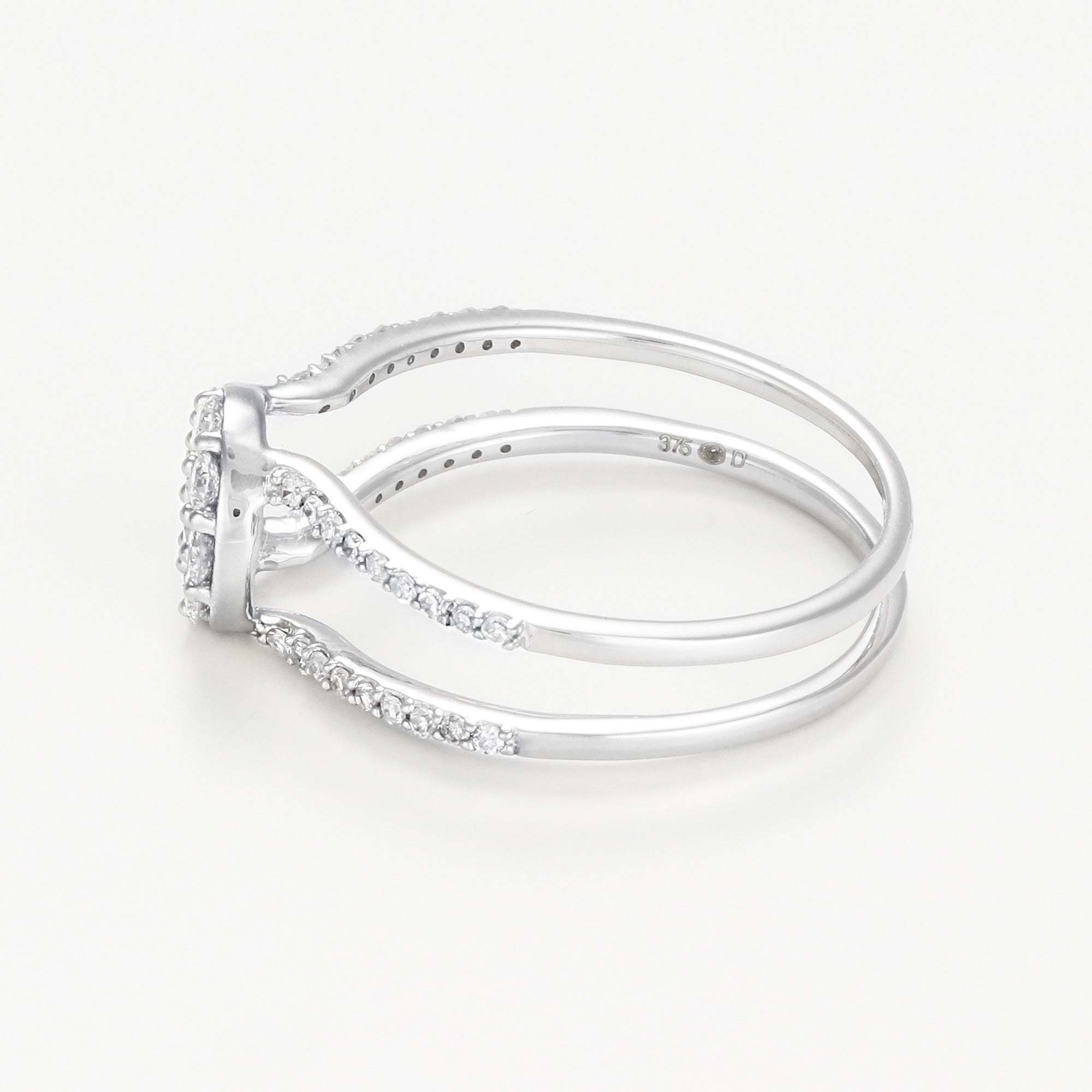 Bague Duo Emboité "Duo Magique" D0,64Ct/108