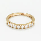Bague Diamants "Rommani" D 0,50/8 - Or Jaune