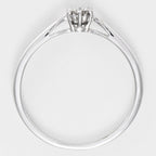 Bague "Solitaire Envoûtant" Diamant 0,11/1 - Or Blanc