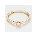 Bague "Solitaire Envoûtant" - Diamant 0,11/1 - Or Jaune