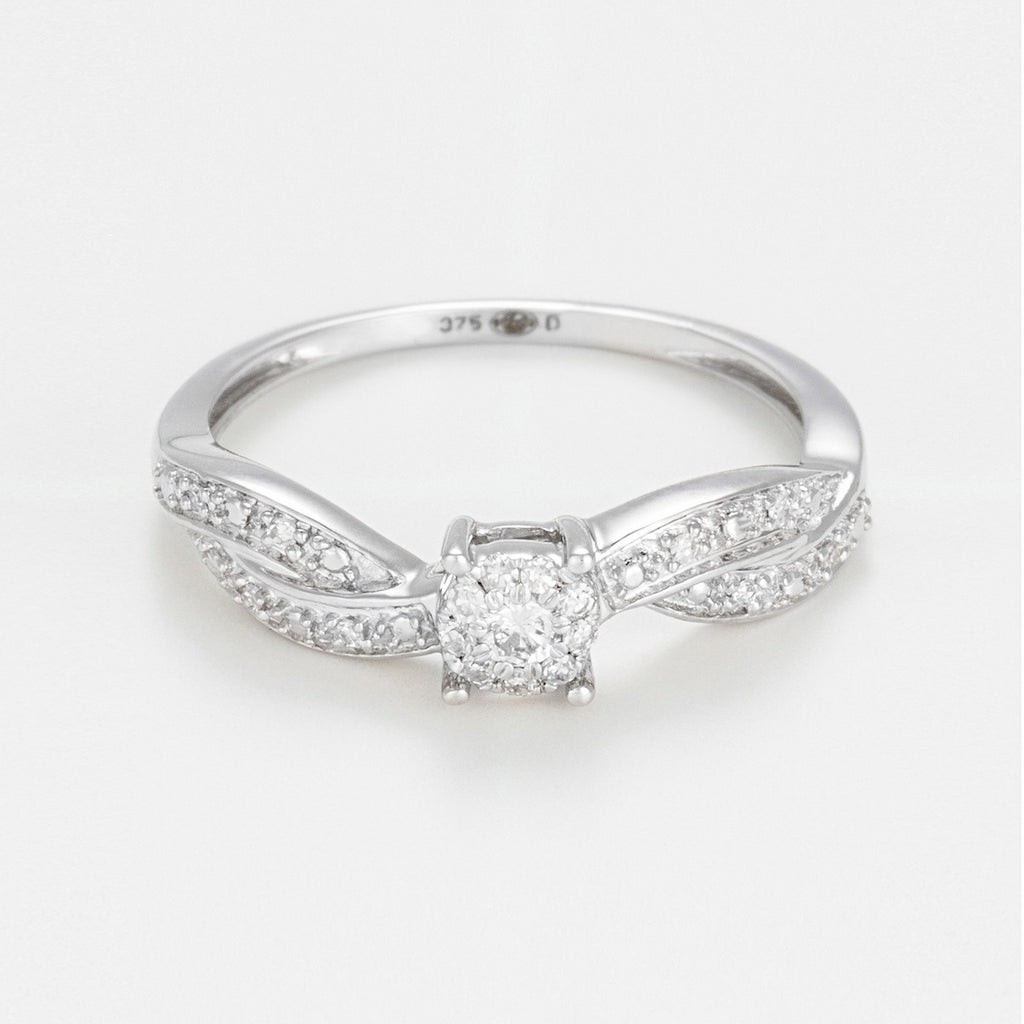 Bague "Bel Eclat" Diamants D0,19ct/30