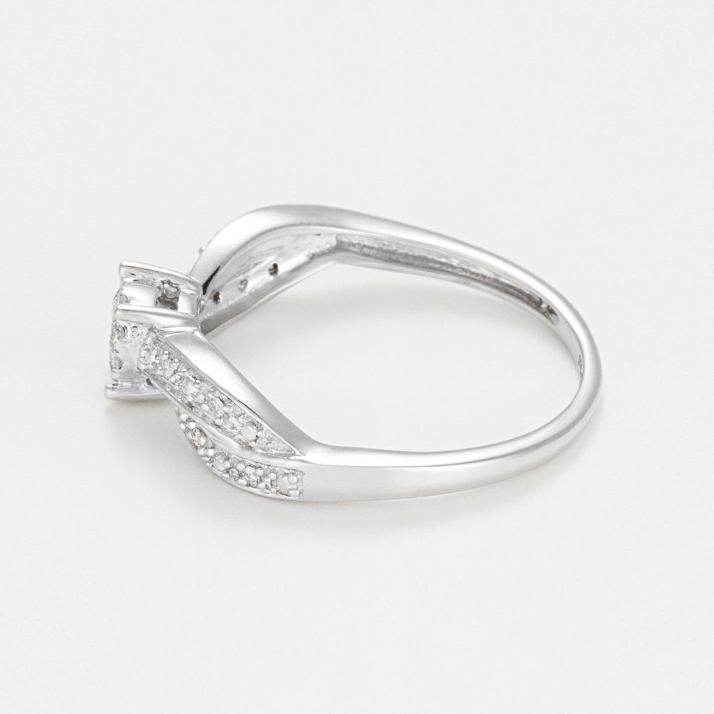 Bague "Bel Eclat" Diamants D0,19ct/30