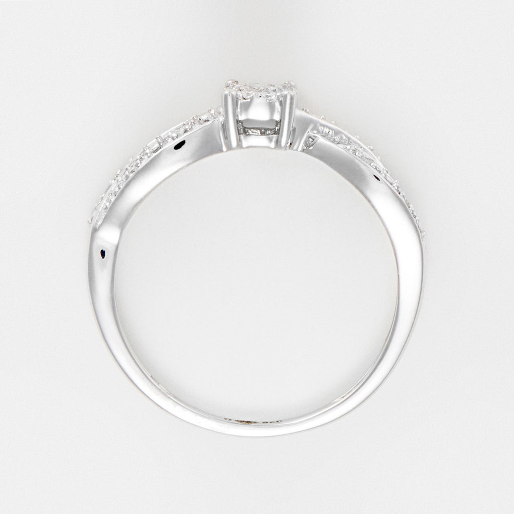 Bague "Bel Eclat" Diamants D0,19ct/30