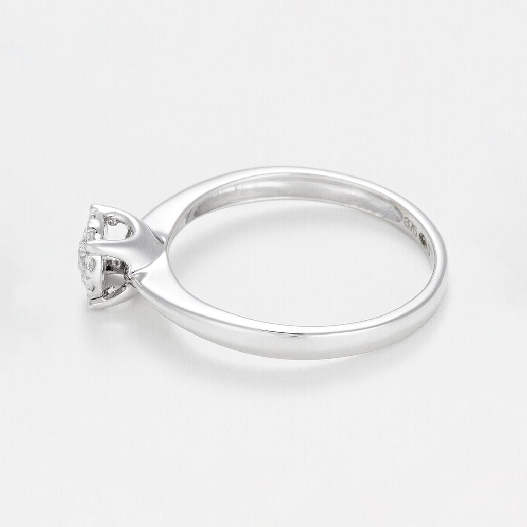 Bague "Brillant Lucia 17ct" Diamants 0,09/1+0,08/9