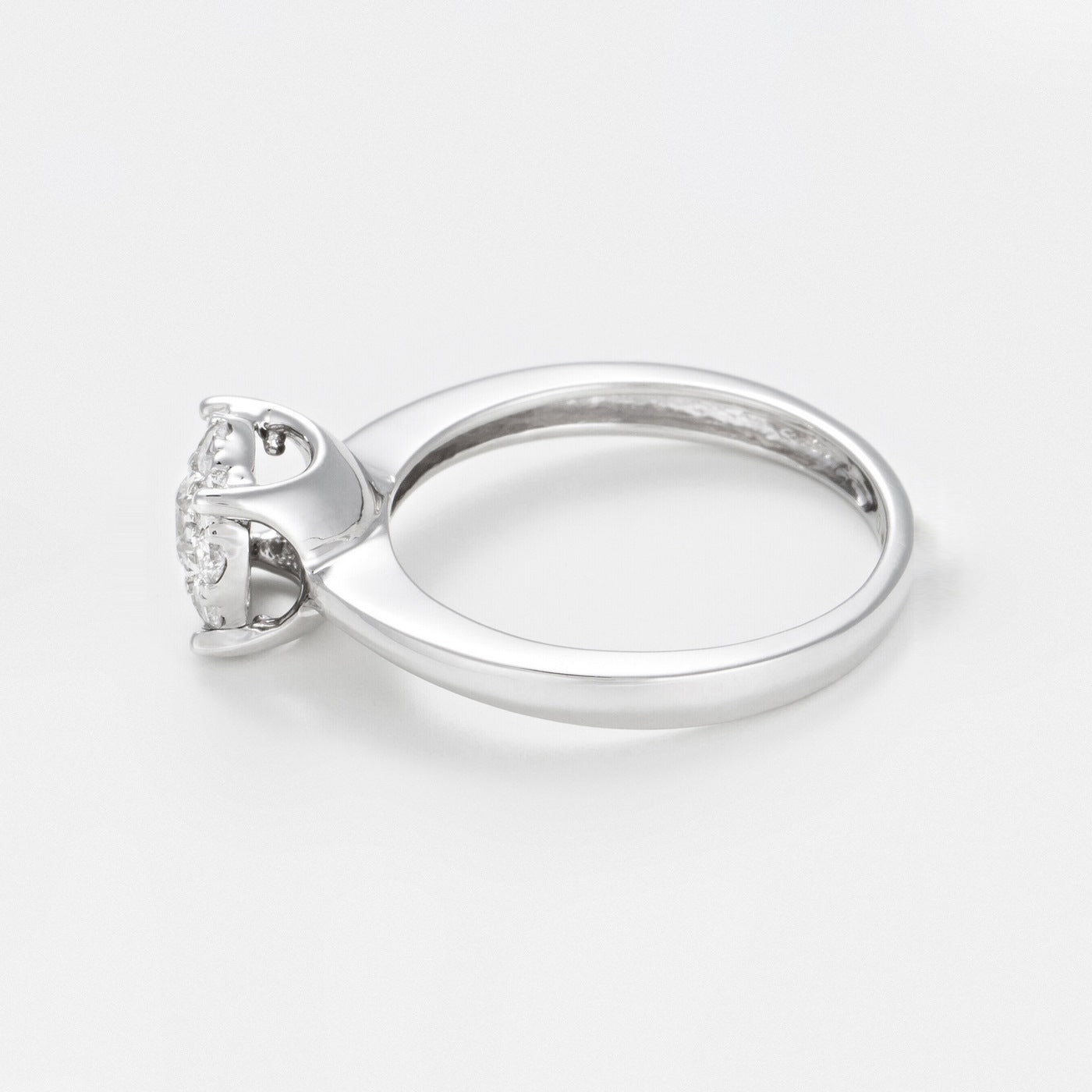 Bague "Brillant Luciana 0,50" Diamants 0,23Ct/1 & 0,27/9