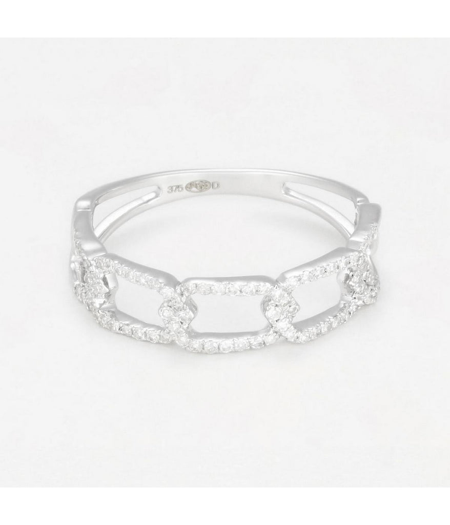 Bague "Magnifique Mirage" - D0,22/72 - Or Blanc