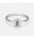Bague "Préciosa" - D0,08/16 E0,25/1 - Or Blanc