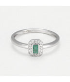 Bague "Préciosa" - D0,08/16 E0,25/1 - Or Blanc