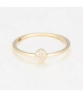 Bague "Goutte De Lumière" - D0,07/10 - Or Jaune