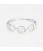 Bague "Sia" - D0,04/14 - Or Blanc