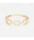 Bague "Sia" - D0,04/14 - Or Jaune