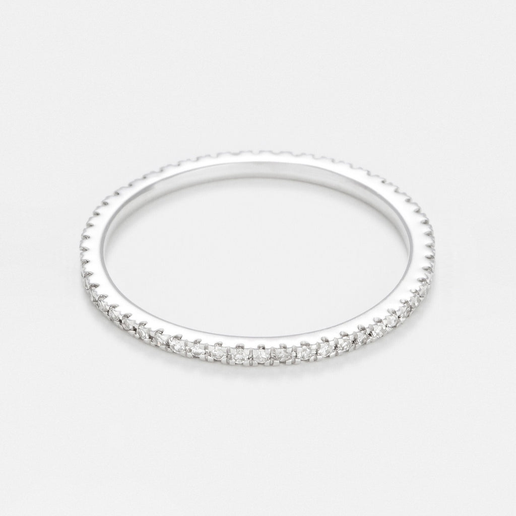 Bague "Belle Alliance Tour Complet" Diamants 0,16ct/54