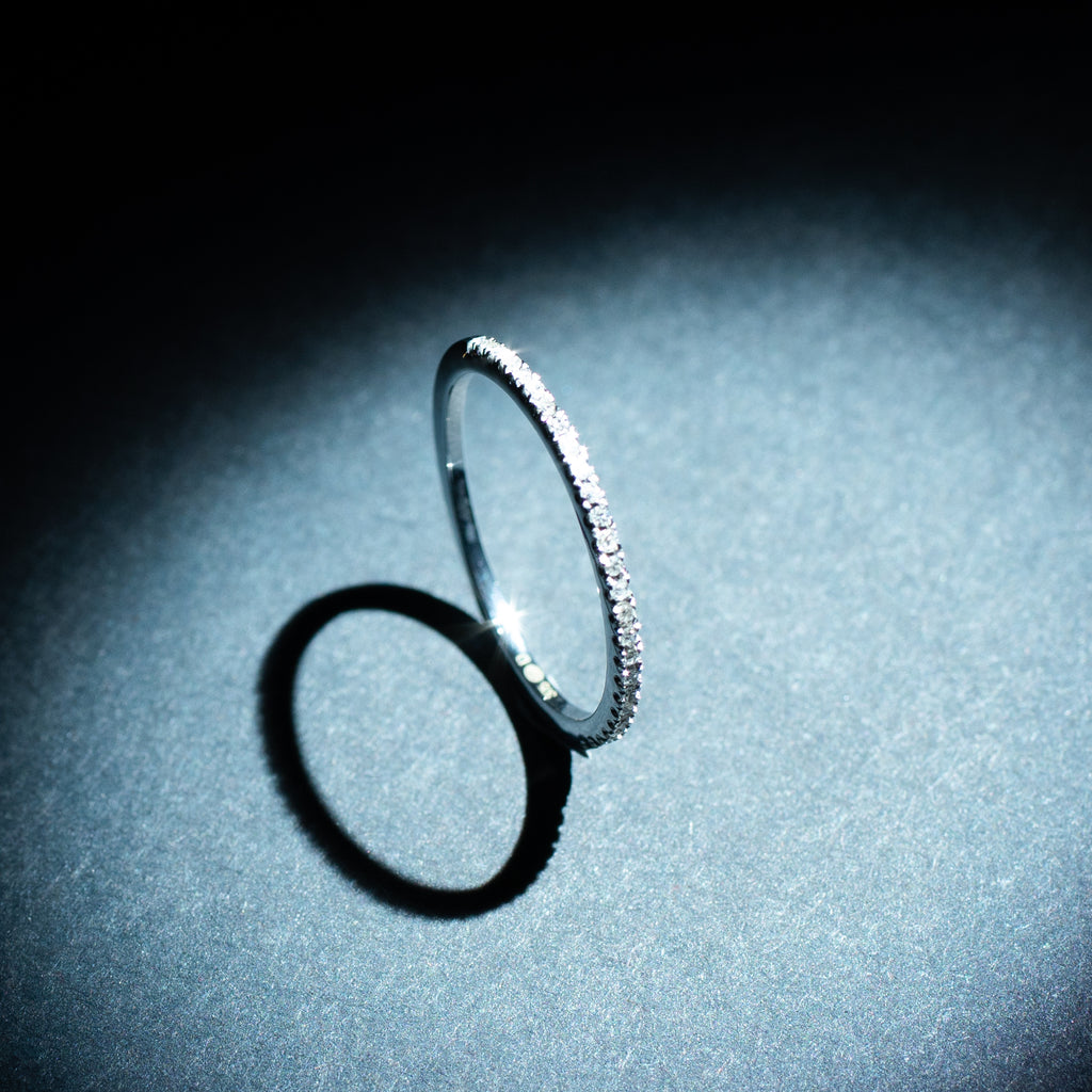 Bague "Belle Alliance Tour Complet" Diamants 0,16ct/54