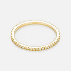 Bague "Belle Alliance Tour Complet" Diamants 0,16Ct/54 - Or Jaune