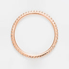 Bague "Belle Alliance Tour Complet" Diamants 0,16Ct/54 - Or Rose