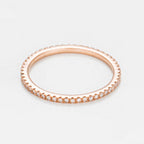 Bague "Belle Alliance Tour Complet" Diamants 0,16Ct/54 - Or Rose