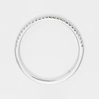 Bague "Belle Alliance" Diamants 0,08Ct/28 - Or Blanc