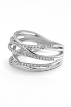 Bague "Entrelacs Merveilleux" Diamants 0,64/80