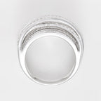 Bague "New Entrelacs Candides" Diamants 0,99Ct/165 - Or Blanc