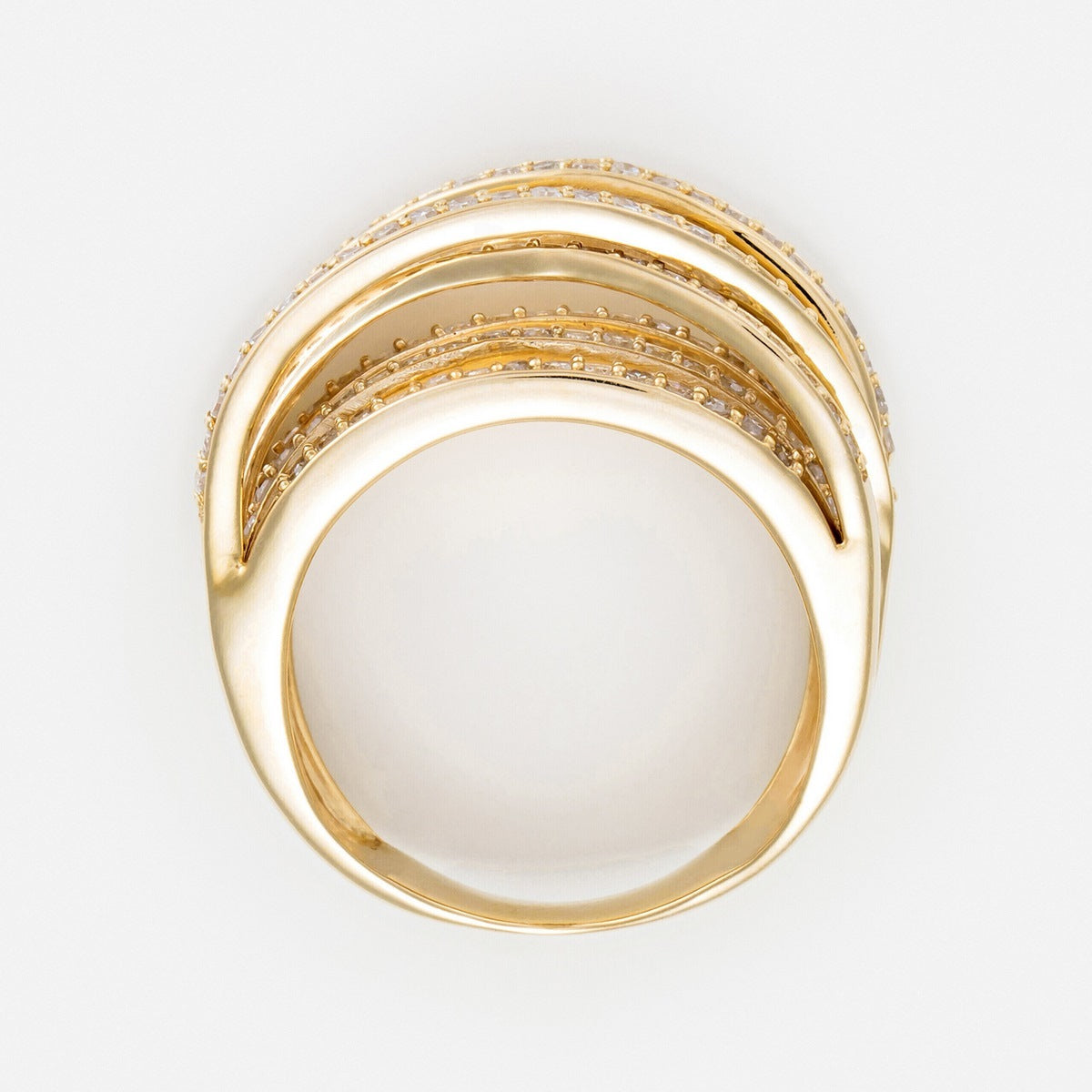 Bague "New Entrelacs Candides" Diamants : 0,99Ct/165
