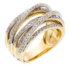 Bague "New Entrelacs Candides" Diamants : 0,99Ct/165