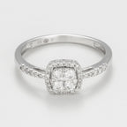 Bague "Naeli" - Or Blanc