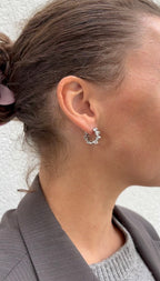 Boucles D'Oreilles Mini Wrinkled