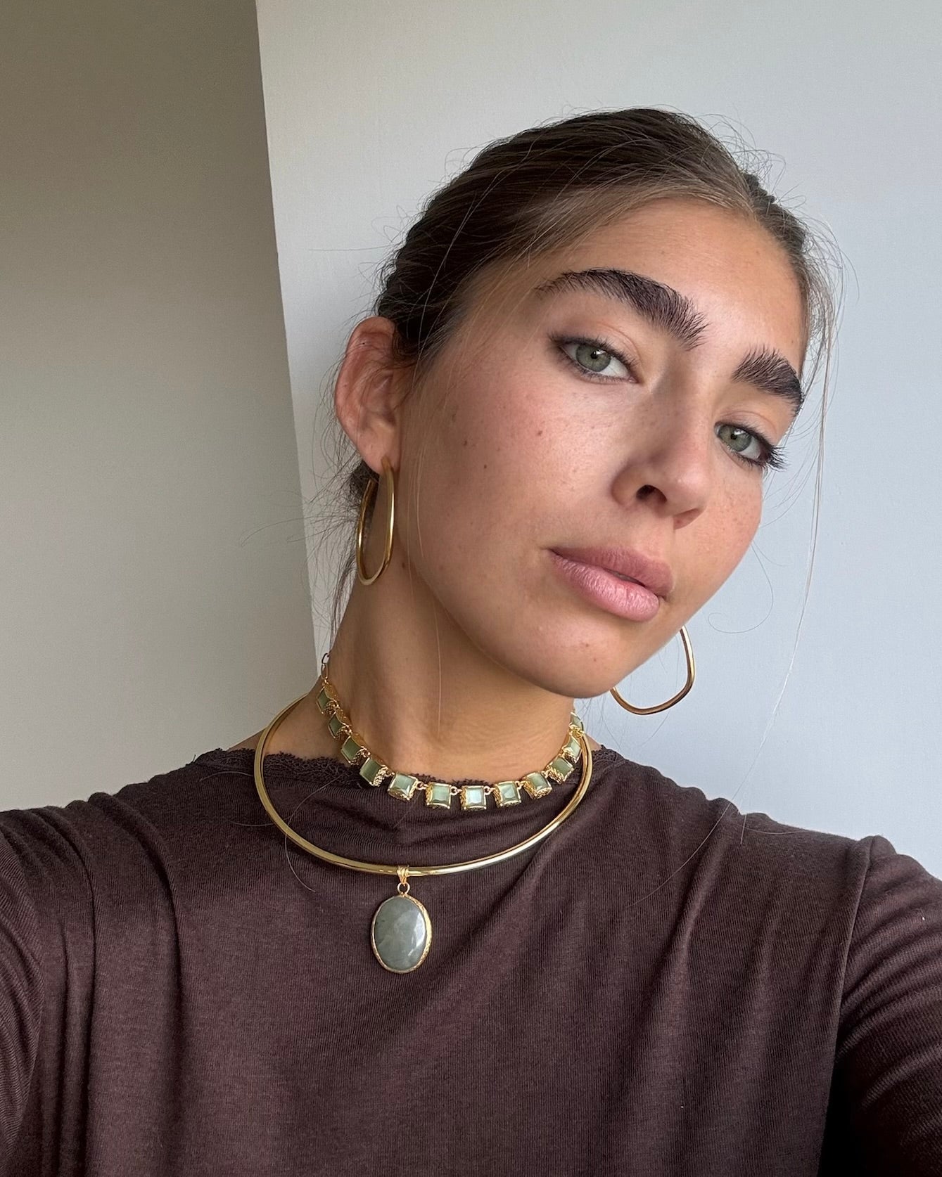 Chocker Amuleto Verde