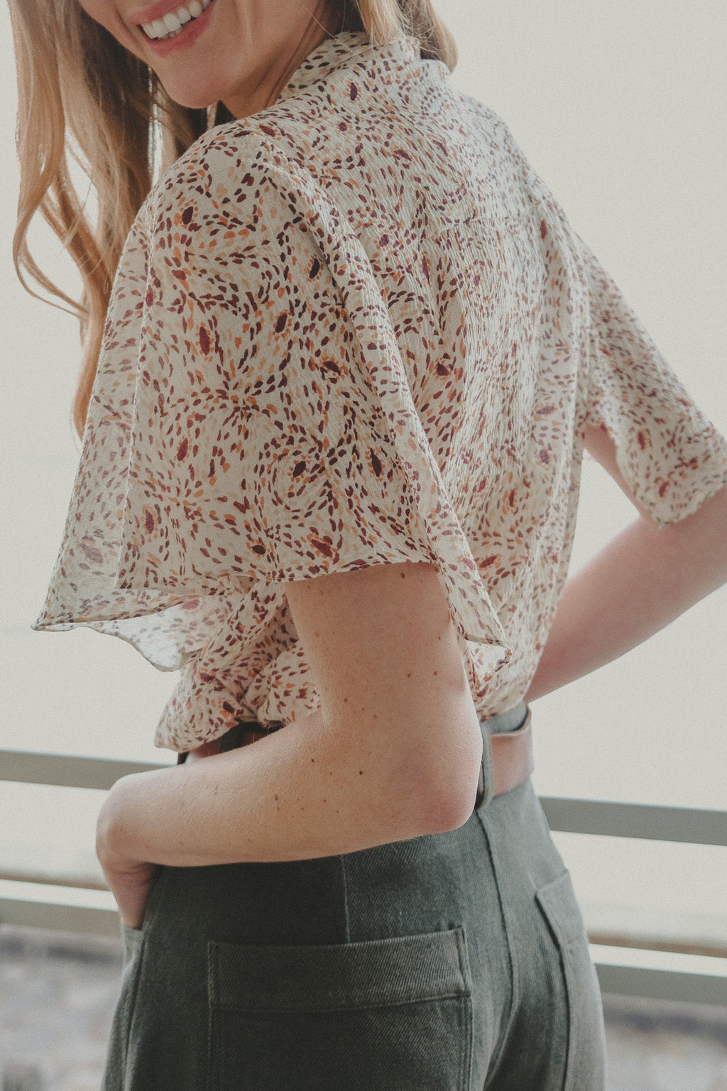 Blouse - Babeth - Caramel