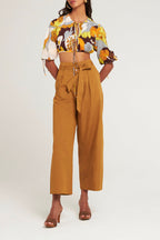 Crop-Top Bahia - Yellow