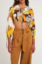 Crop-Top Bahia - Yellow