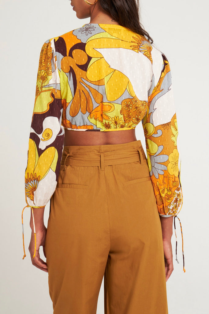 Crop-Top Bahia - Yellow