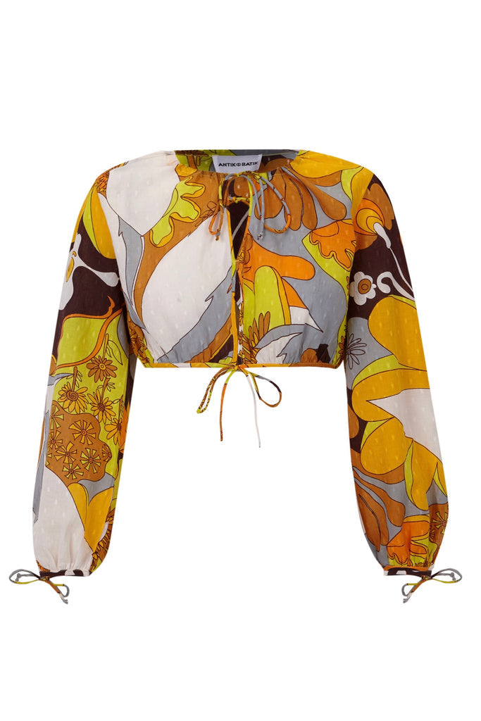 Crop-Top Bahia - Yellow